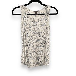 Eddie Bauer Floral Tank Top - Size XS - New Without Tags